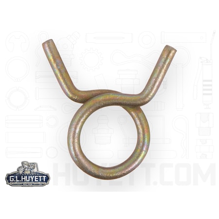 Rotor Clip Hose Clamp 1/2 Sng Wire ZY HCR1-008-ZY